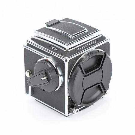 Hasselblad 501CM Medium Format Camera Body (Chrome) With Waist Level Finder