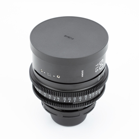 Sigma T1.5 Cine 50mm Full Frame High Speed Prime Lens with PL Mount, 1' Close Focus Distance