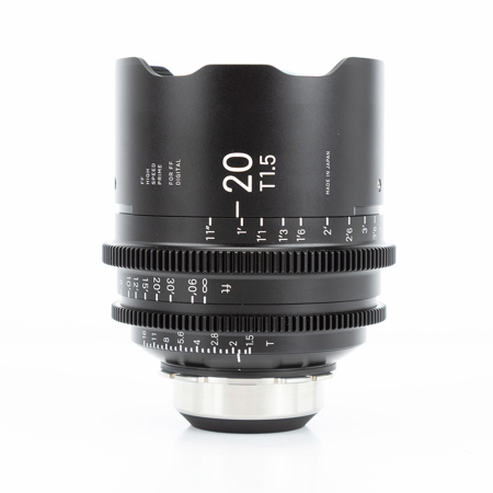 USED Sigma 20mm T1.5 FF High-Speed Prime Lens, (Feet), PL Mount