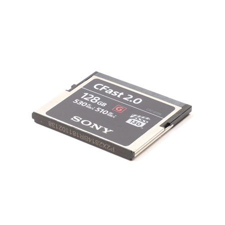 Sony G Series CFast 2.0 128GB SATA III Memory Card, 530MB/s Read, 510MB/s Write