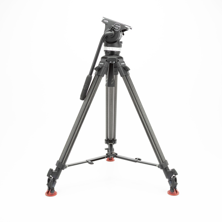 Sachtler 1011 System Ace L MS CF Tripod Head and Legs, 13.2 lbs Head/44 lbs Legs Capacity, 66.9" Max Height