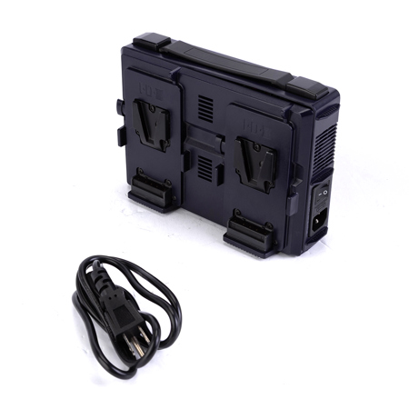 IDX VL-2 Plus Endura-type Lithium-Ion Battery Charger, 2-Channel Sequential Charging.