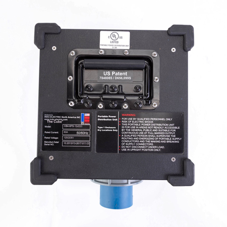 Indu-Electric 60A Pin & Sleeve 12 Way Edison CUBE