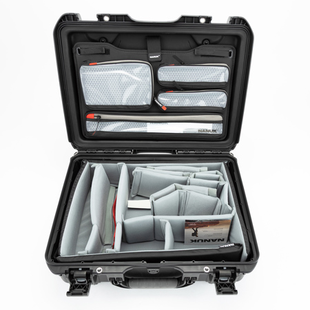 USED Nanuk 940 Waterproof Hard Case with 4-Pocket Lid Organizer