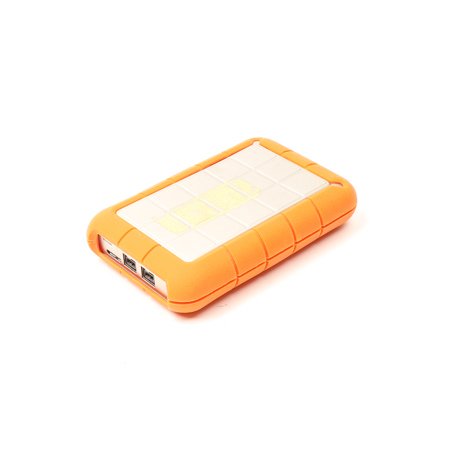 LaCie 1TB Rugged Triple Interface USB 3.0 Portable Hard Drive, 5400 RPM, Up to 80MB/s Data Transfer Rate