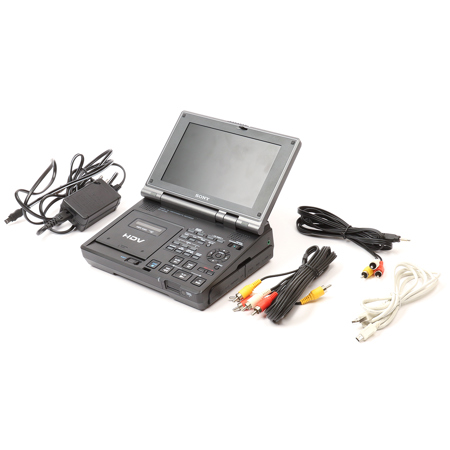 Sony GV-HD700, HDV Video Walkman MiniDV VCR Player & Editor with 7" LCD Screen.