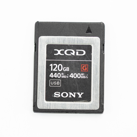 Sony G Series 120GB XQD Memory Card