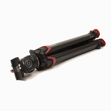 Sachtler aktiv8 Sideload Fluid Head System with Flowtech75 Tripod & Mid-Level Spreader