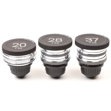 IronGlass VLFV Cine 6 Lens Set (Pl Mount, Silver)