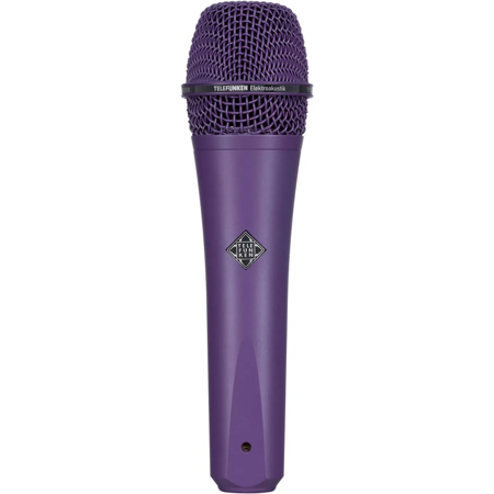 Telefunken M81 Custom Universal Supercardioid Dynamic Handheld Microphone, Purple
