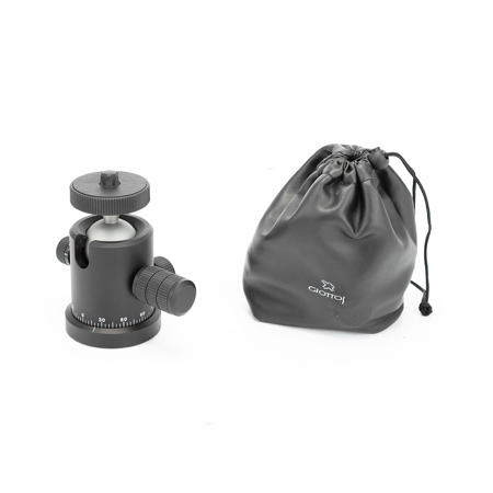 Giottos MH 3000-500 Heavy Duty Large Ball Head With Independent Panning Lock - Supports 33 lbs.