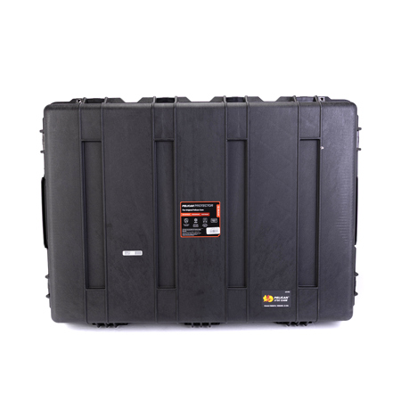 Pelican 1730 Watertight Transport Case with Wheels - without Foam Insert, Charcoal Black