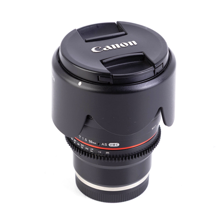 Rokinon 50mm T1.5 Cine DS Lens for Sony E Mount, 6 Groups/9 Elements, 1.5' Minimum Focussing Distance