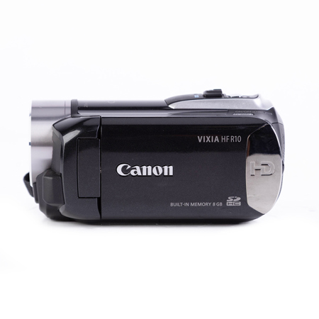 USED Canon VIXIA HF R10 Dual Flash Memory Camcorder with 20x
