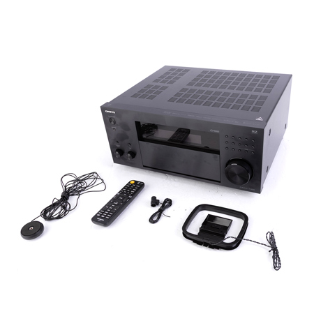 Onkyo TX-RZ50 9.2-Channel 8K/4K Network AV Receiver, 250W Per Channel at 6 Ohms