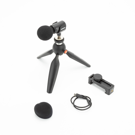 Shure MV88+ Video Kit with Digital Stereo Microphone for iOS and Android Smartphones