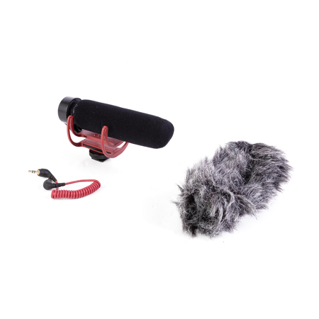 Rode Microphones VideoMic GO On-Camera Microphone with DeadCat Wind Shield