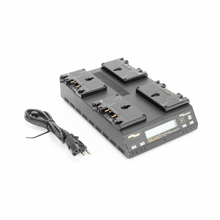 Anton Bauer Q-2702 PowerCharger, Four Position, 70 Watt Power Supply.