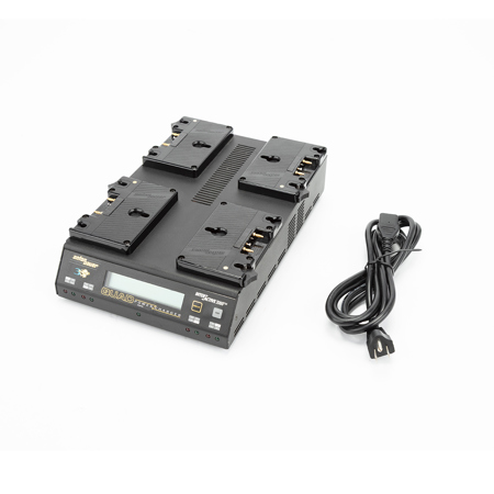 Anton Bauer Q-2702 PowerCharger, Four Position, 70 Watt Power Supply.