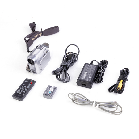 Sony DCR-HC21 Digital Mini-DV Handycam Camcorder with 2.5" Swivel LCD Screen, 20x Optical Zoom, 800x Digital Zoom