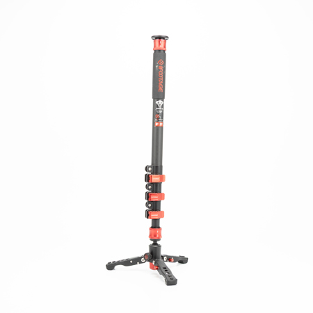 iFootage Cobra 2 C180-II 4 Section Carbon Fiber Monopod, 22 lbs Capacity, 71" Maximum Height - Version II