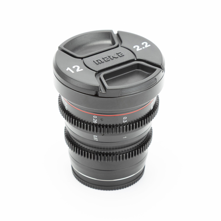 Meike 12mm T2.2 Manual Focus Wide Angle Cinema Lens for MFT Mount