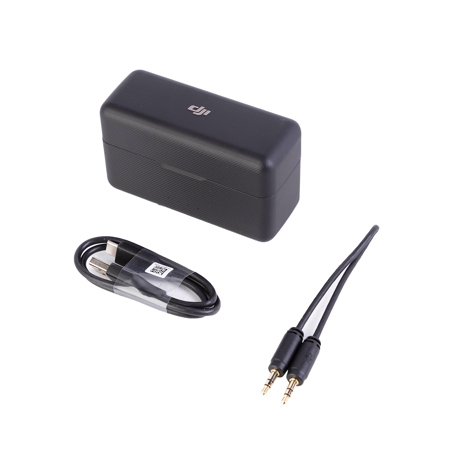 DJI Mic Dual-Transmitter Compact Digital Wireless Microphone System/Recorder for Camera & Smartphone, 2.4 GHz