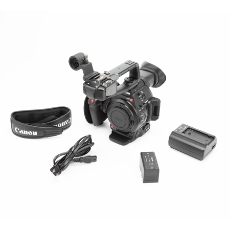 Canon EOS C100 Mark II Cinema Camcorder Body with Dual Pixel CMOS AF Feature Upgrade - EF Lens Mount