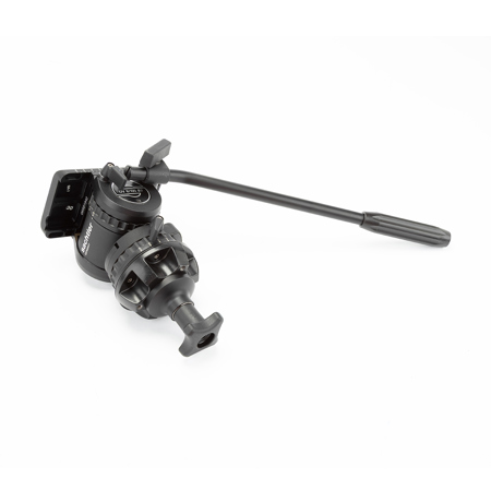Sachtler Sachtler DV 8/100 SB Speed Balance Pro Video Fluid Head with a 100mm Ball Base, 5 + 5 Damping, & Slide Plate, Maximum Load 26.4 lbs.
