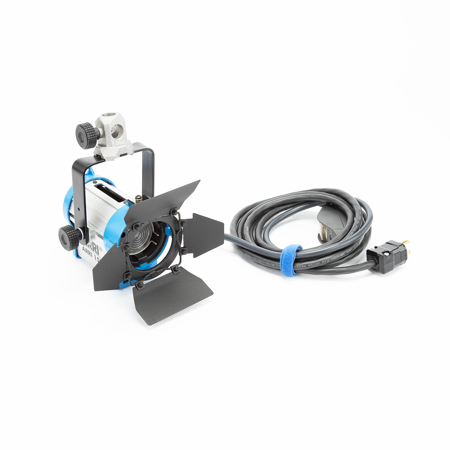 Arri Junior 150 Tungsten Fresnel Light with 2" Lens.