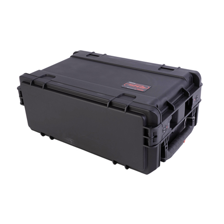 SKB iSeries 4 RU Injection Molded 11" Deep Rack with Wheels, Black