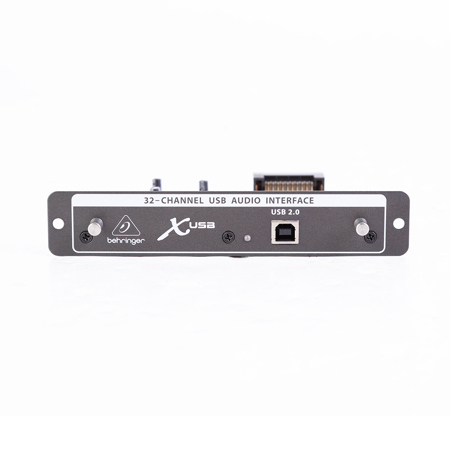 Behringer High-Performance 32-Channel USB 2.0 Audio Interface Expansion Card for X32 Mixer, 480 Mbit/second Throughput Over USB 2.0