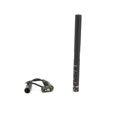 Sony ECM-680S MS Stereo Shotgun Microphone, 50 Hz to 20 kHz Frequency Response