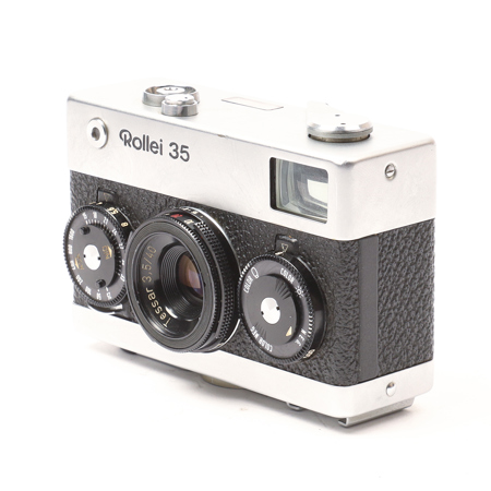 USED Rollei 35 Compact 35mm Camera with 40mm f/3.5 Xenar Lens