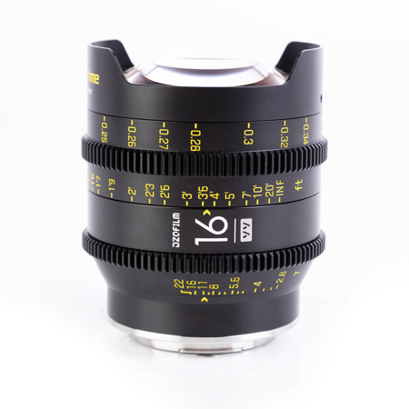 USED DZOFILM Vespid Prime 16mm T2.8 Full Frame Cinema Lens, EF-Mount