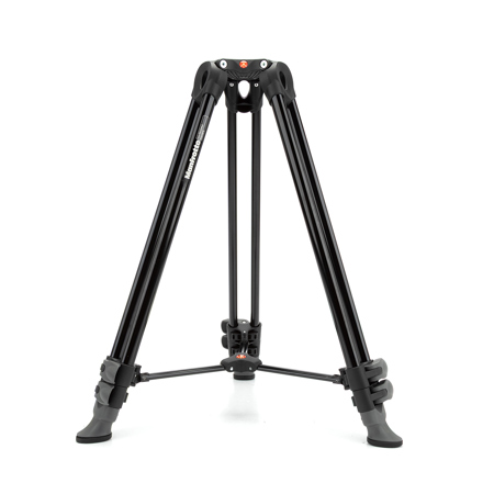 Manfrotto Telescopic Twin Leg Video Tripod, 33lbs Load Capacity #MVT502AM