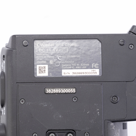 USED Canon EOS C200 Cinema Camcorder Body with Touch Screen LCD