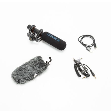 Comica Audio CVM-VM20 Camera-Mount Shotgun Microphone