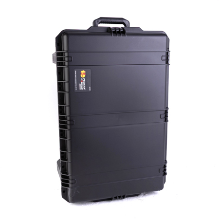Pelican iM2950 Case with Wheels, Watertight, Padlockable Case, with Multilayer Cubed Foam Interior, Black