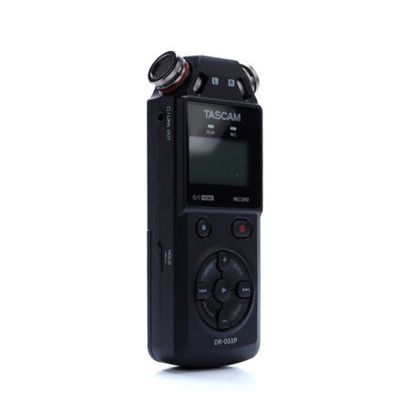 Tascam DR-05XP 2-Channel 32-Bit Float Portable Handheld Audio Recorder with USB-C Interface