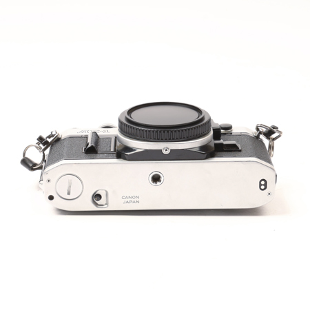 USED Canon AE-1 SLR 35mm Manual Focus Camera Body, Chrome