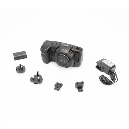 Blackmagic Design Pocket Cinema Camera 4K Body Only With Active Micro Four Thirds Lens Mount (No DaVinci Resolve Dongle)
