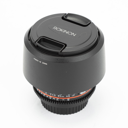 Rokinon 85mm T1.5 Cine DS Aspherical Lens for Canon EF Mount