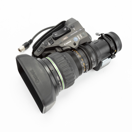 USED Canon KJ17eX7.7B IRSE S Lens 7.7-131mm with 2x Extender
