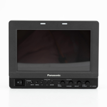 Panasonic BT-LH80W 7.9" Widescreen Multi-Format Color LCD Electronic Viewfinder & Production Monitor with Built-In Wave Form