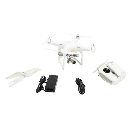 DJI Phantom 3 Professional Quadcopter Aircraft with 3-Axis Gimbal and UHD Video Camera, Remote Controller Included