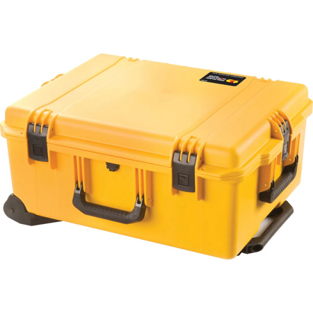 Pelican iM2720 Case with Wheels, Watertight, Padlockable Case, with Multilayer Cubed Foam Interior, Yellow