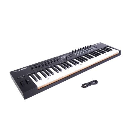 M-Audio Oxygen Pro 61 61-Key USB Powered MIDI Controller with Smart Controls and Auto-Mapping