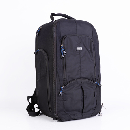Think Tank Streetwalker Hard Drive Backpack - Holds DSLR with 70-200mm Lens, 15" Laptop Compartment - Black