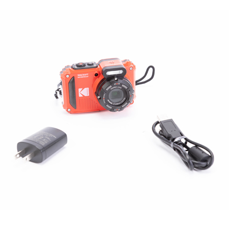 Kodak PIXPRO WPZ2 16MP Full HD Waterproof Rugged Digital Camera, Red